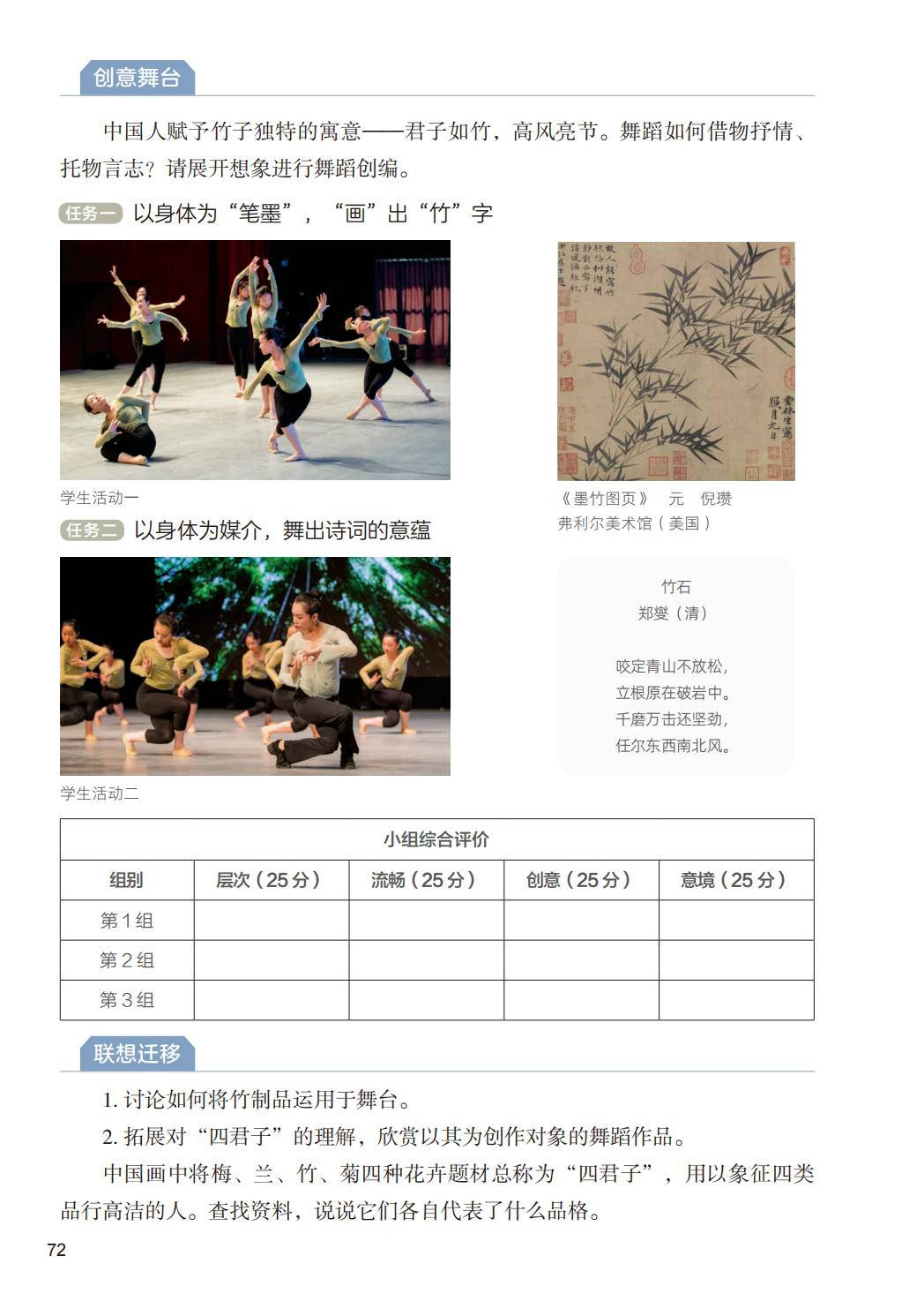 2026人美版八年級舞蹈(下冊)電子課本(PDF版新教材)